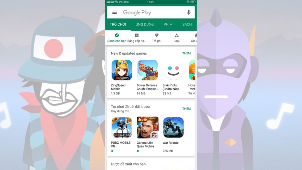 Cách tải incredibox trên điện thoại Android, IOS bước 1
