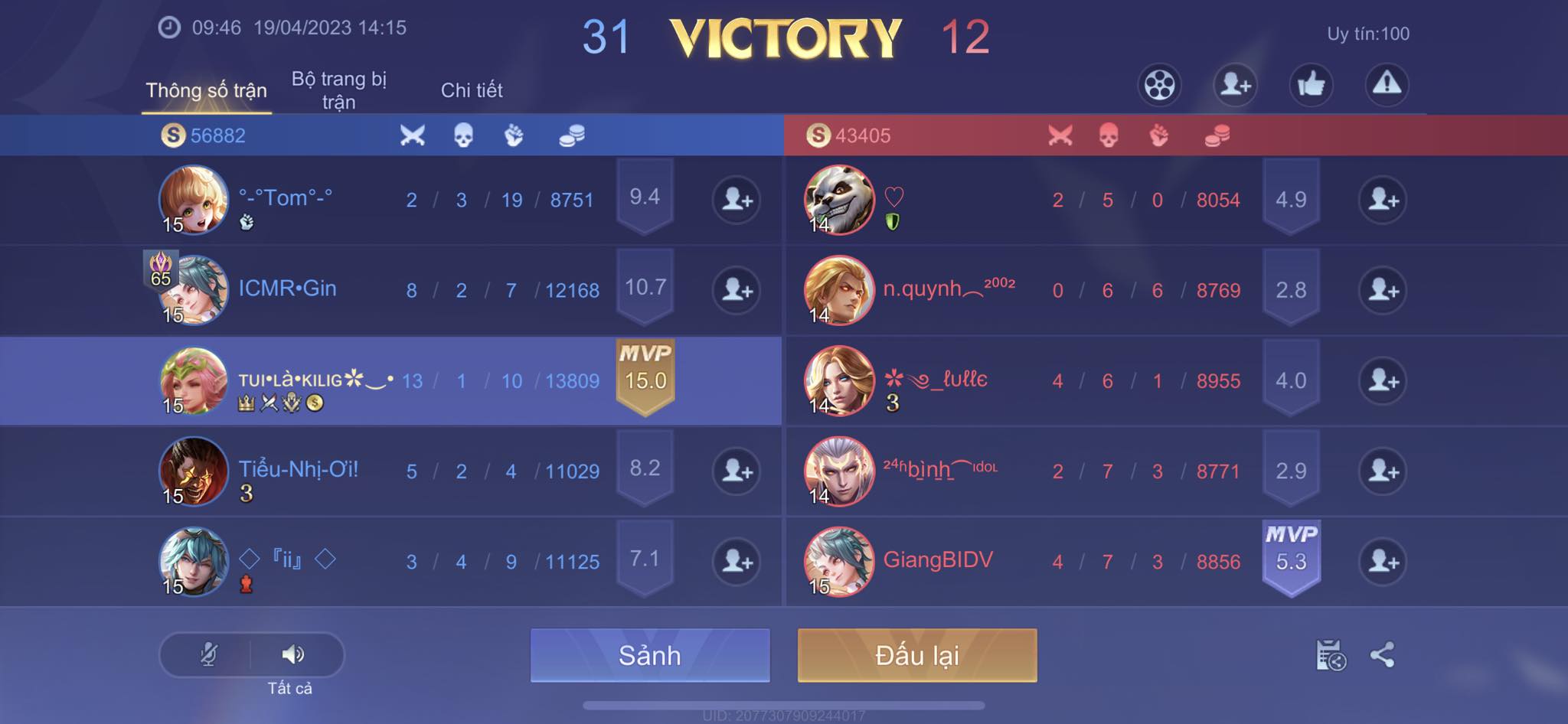 Rưng team bạn không đi gank dẫn đến thua cuộc 