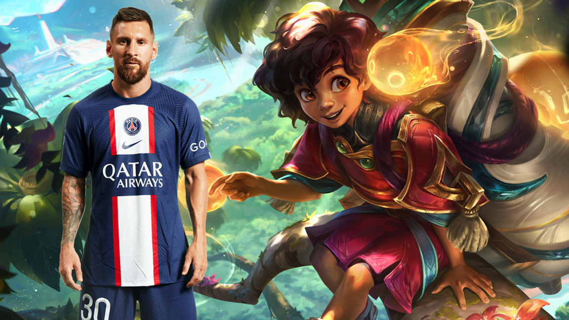 Milio hóa thân thành Messi trong trang phục mod.