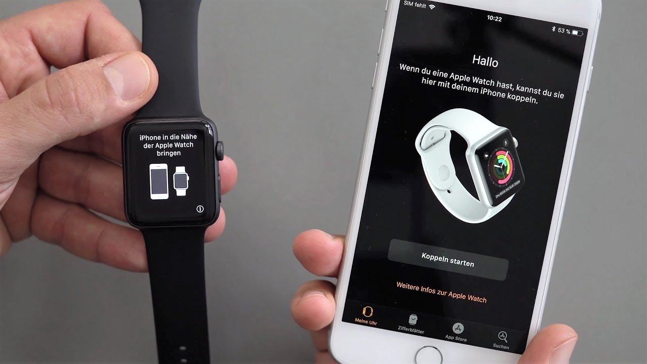 Đảm bảo Apple Watch đang ở trong chế độ ghép nối