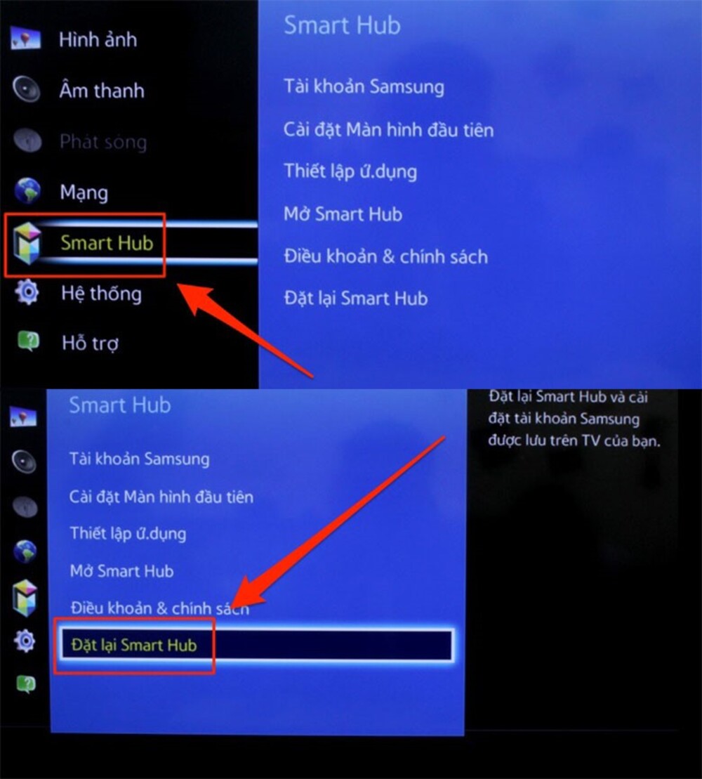 Cách khắc phục tình trạng lỗi youtube trên tivi samsung - Hình 2