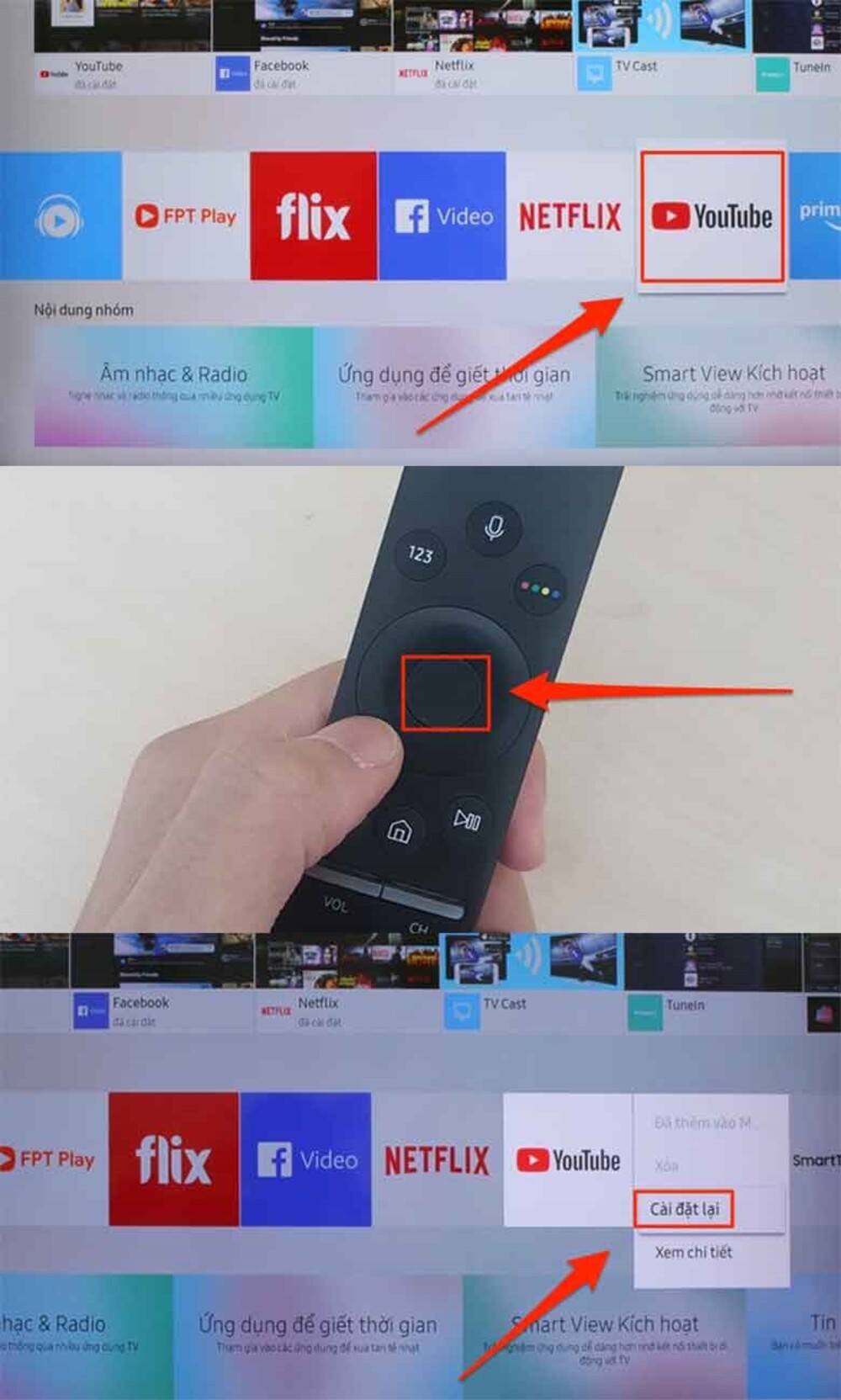 Cách khắc phục tình trạng lỗi youtube trên tivi samsung - Hình 6