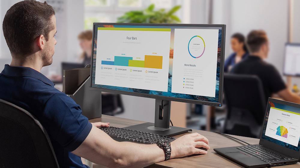 Màn hình Ultrawide là một loại màn hình rộng với tỷ lệ khung hình rất rộng, thường là 21:9 hoặc 32:9