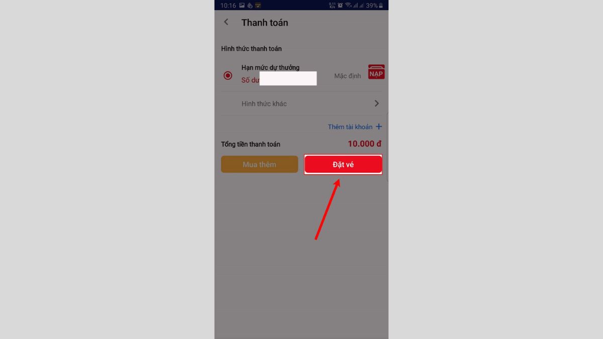 Các mua vé số online qua Vietlott SMS bước 4