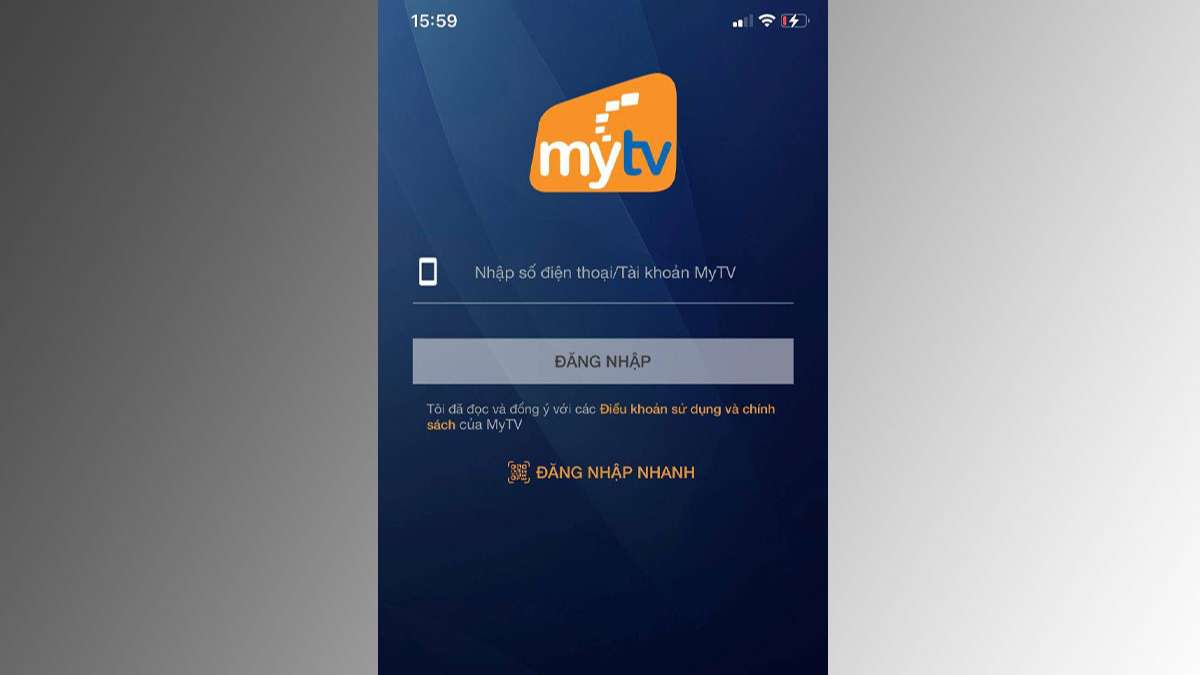 Cách tải MyTV trên iOS bước 2