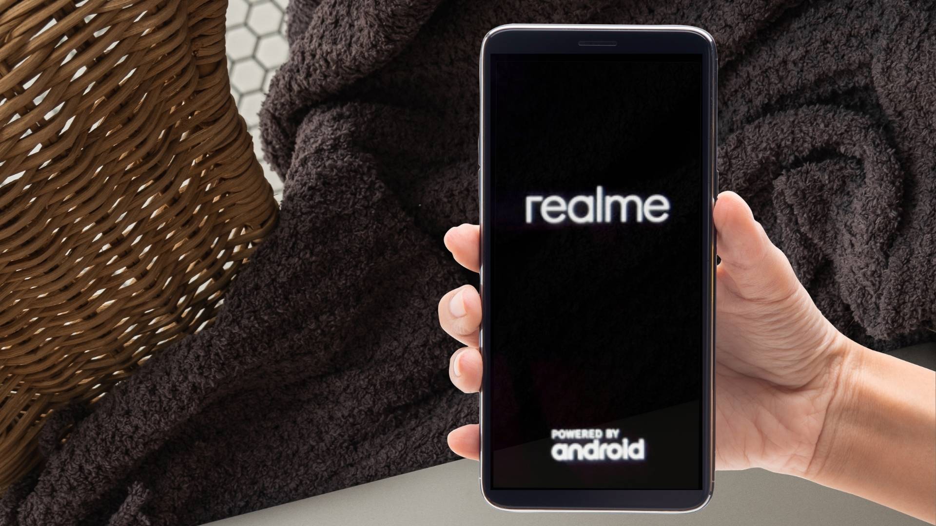 Realme bị treo logo