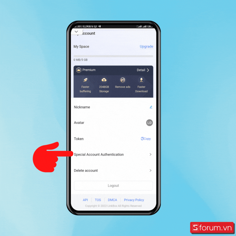 Cách sở hữu 10TB lưu trữ Linkbox.to miễn phí cực đơn giản - Bước 6