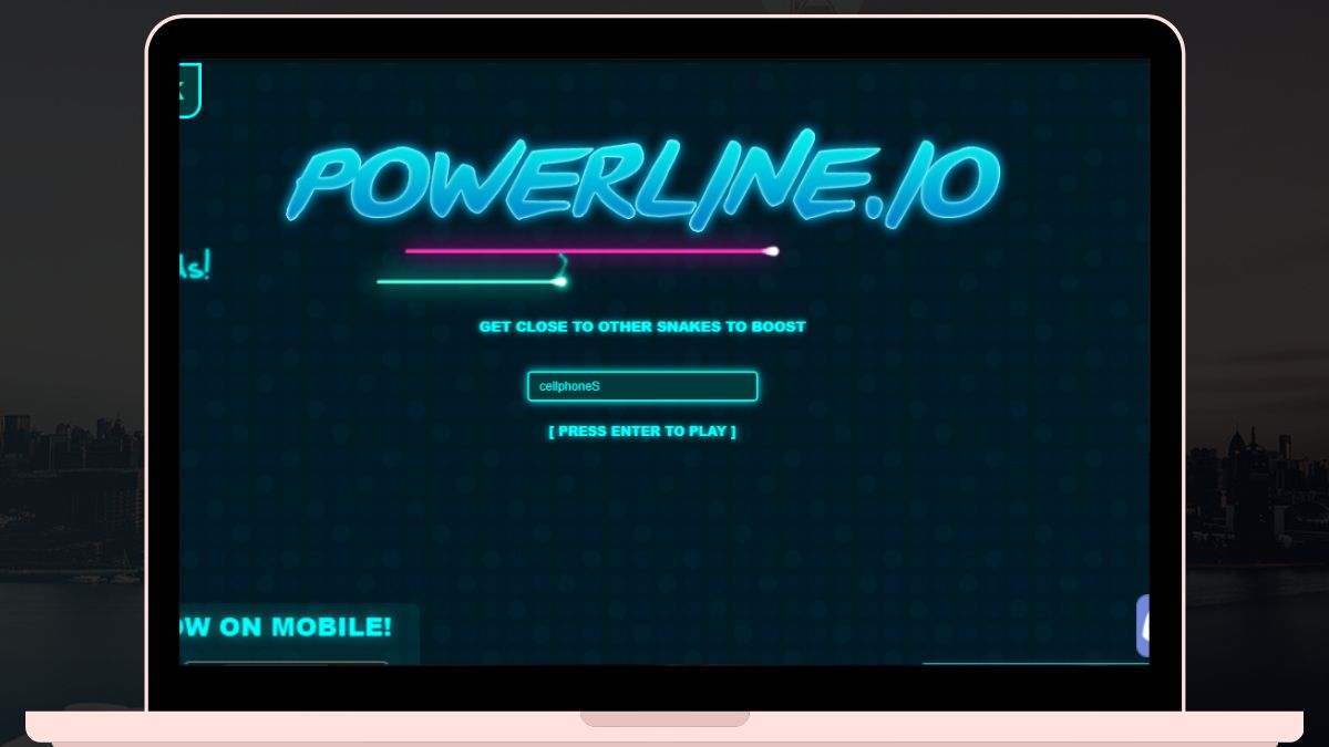 Cách chơi Powerline io online nhanh chóng bước 2