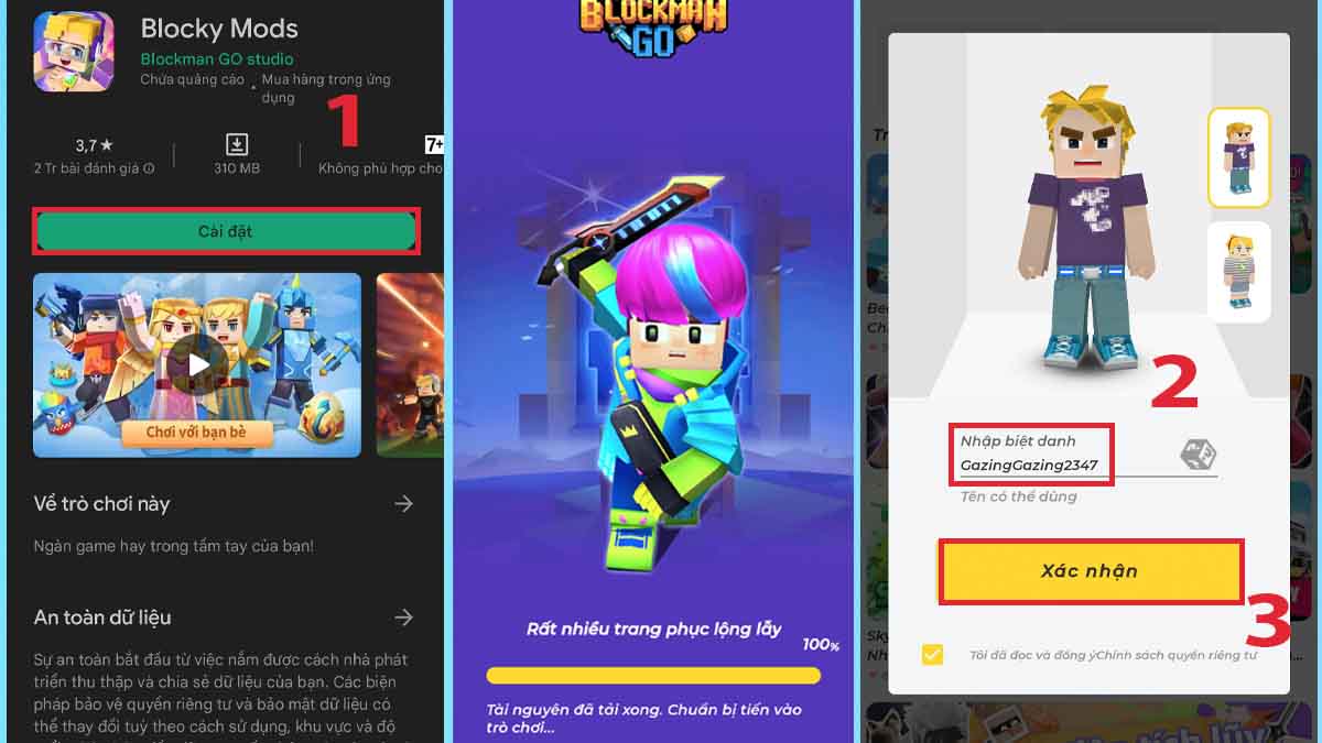 Cách tải Blockman Go Android
