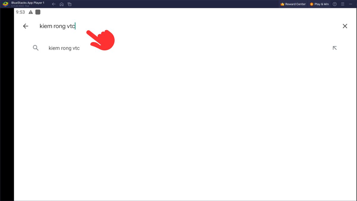 Cách tải Kiếm Rồng VTC APK trên máy tính PC bước 2