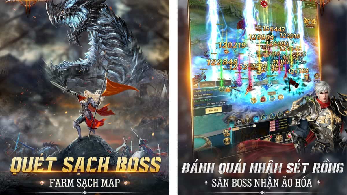 Những ưu điểm nổi bật của game Kiếm Rồng VTC