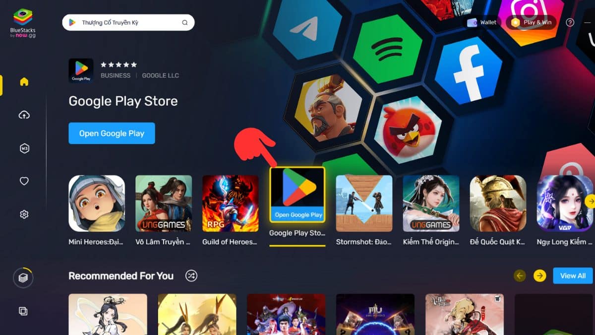 Cách tải Kiếm Rồng VTC APK trên máy tính PC bước 1