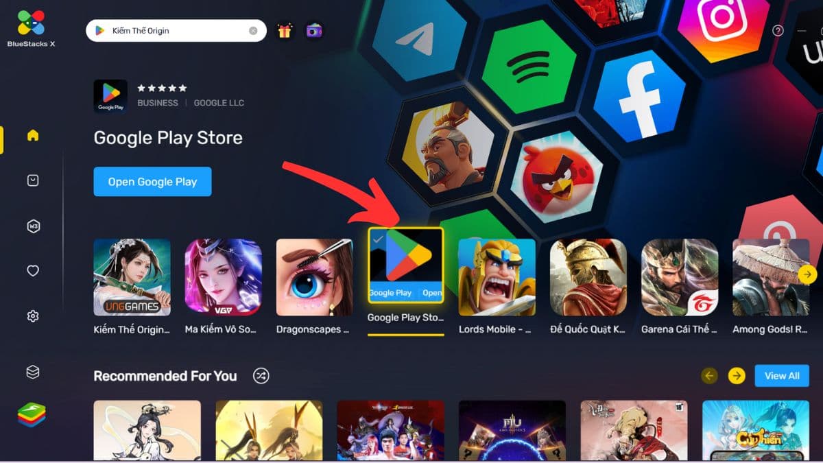 Cách tải Kiếm Thế Origin trên máy tính, PC bước 1