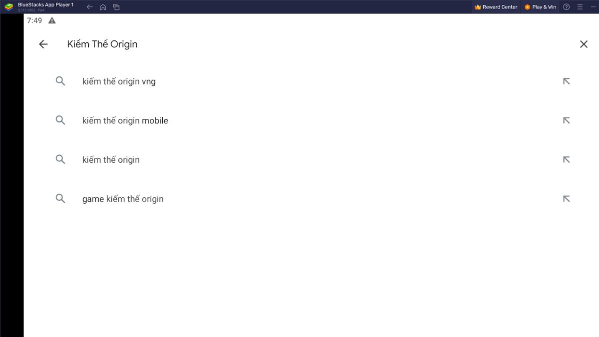 Hướng dẫn cách tải Kiếm Thế Origin trên máy tính, PC bước 2