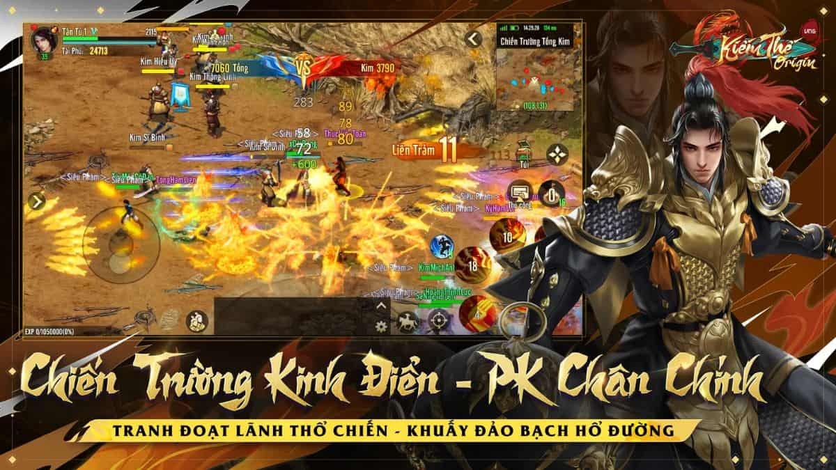 Chế độ PvE của Kiếm Thế Origin vô cùng hấp dẫn, hoành tráng