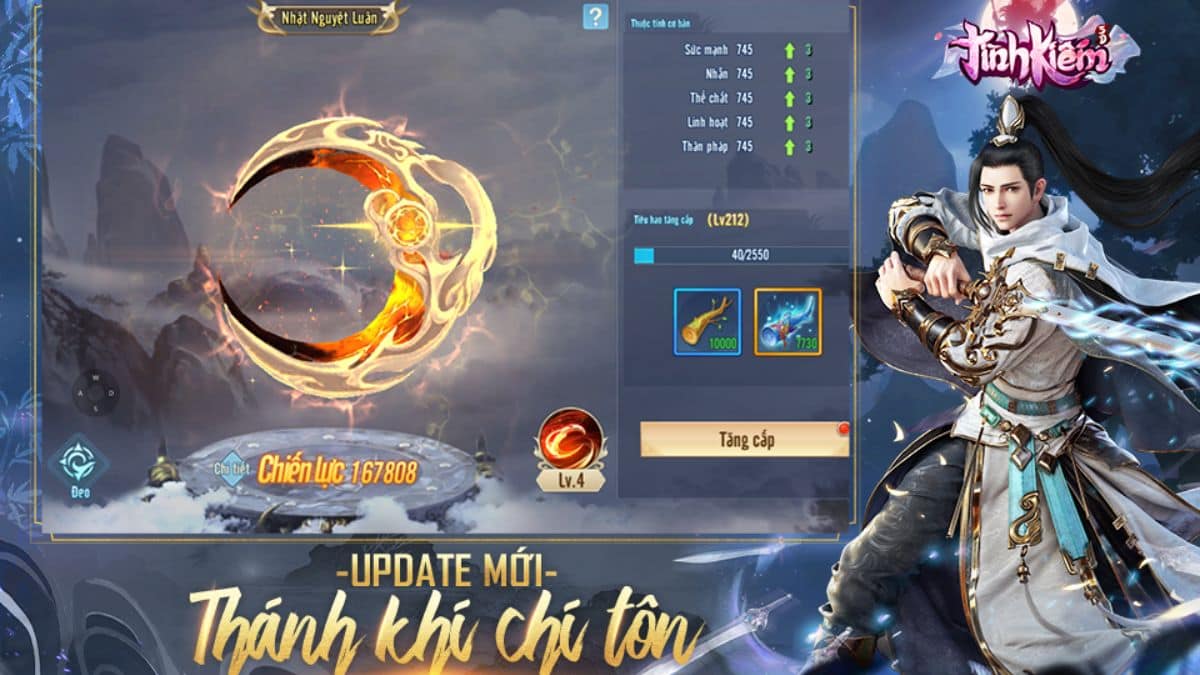 Hệ thống giáo phái chất lượng trong tình kiếm 3d