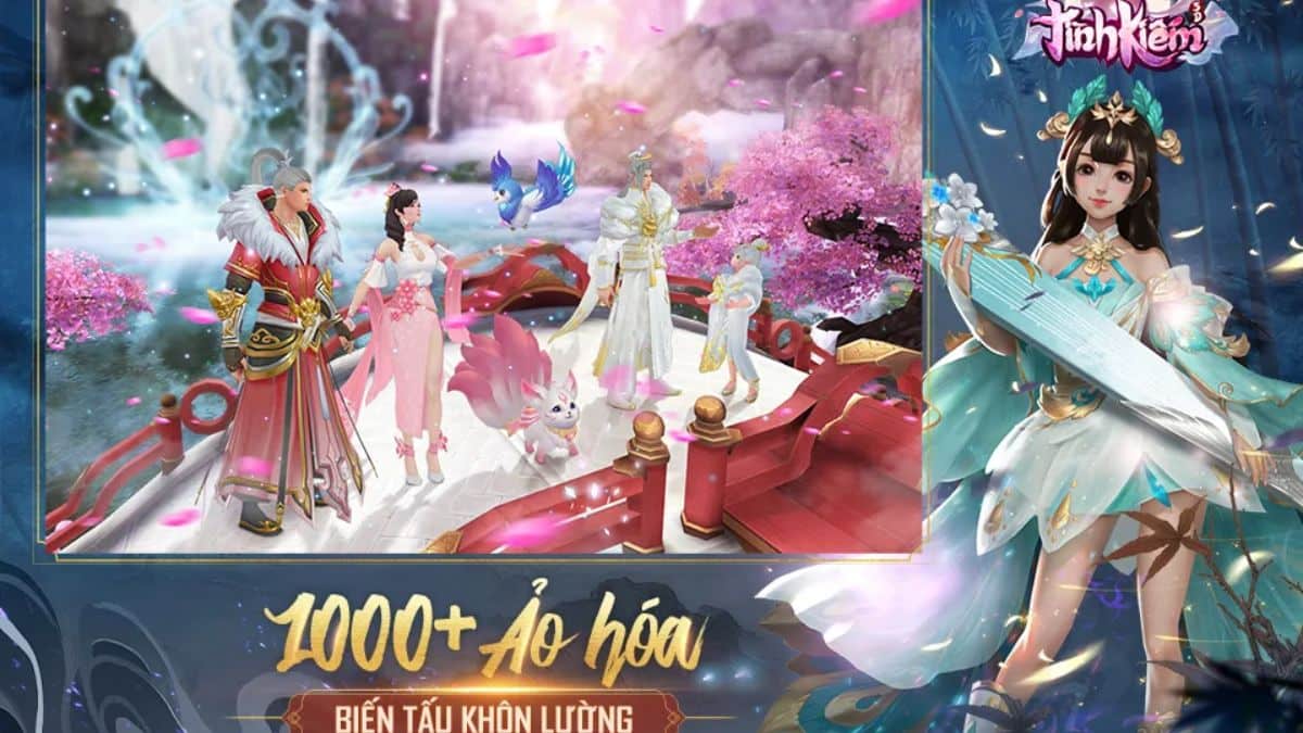 Tạo hình linh hoạt trong tình kiếm 3d