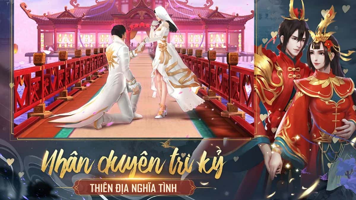 Tính năng xã hội Tình Kiếm 3D đặc sắc 