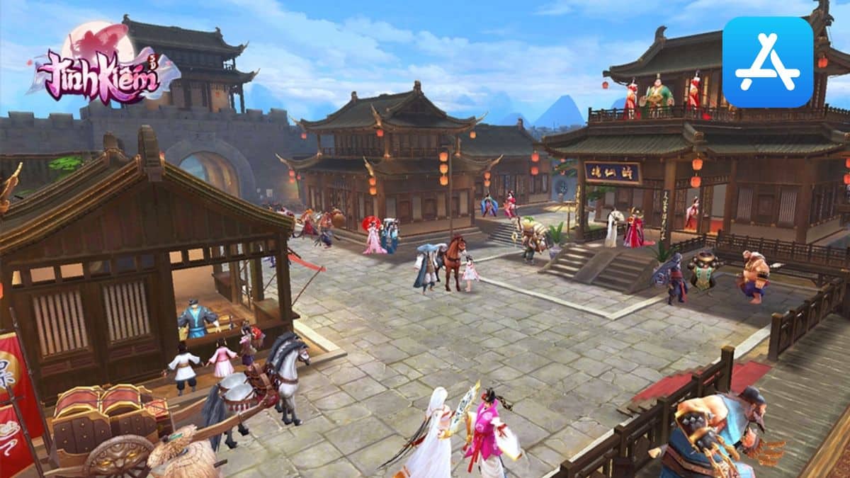 Cách tải Tình Kiếm 3D trên điện thoại iOS