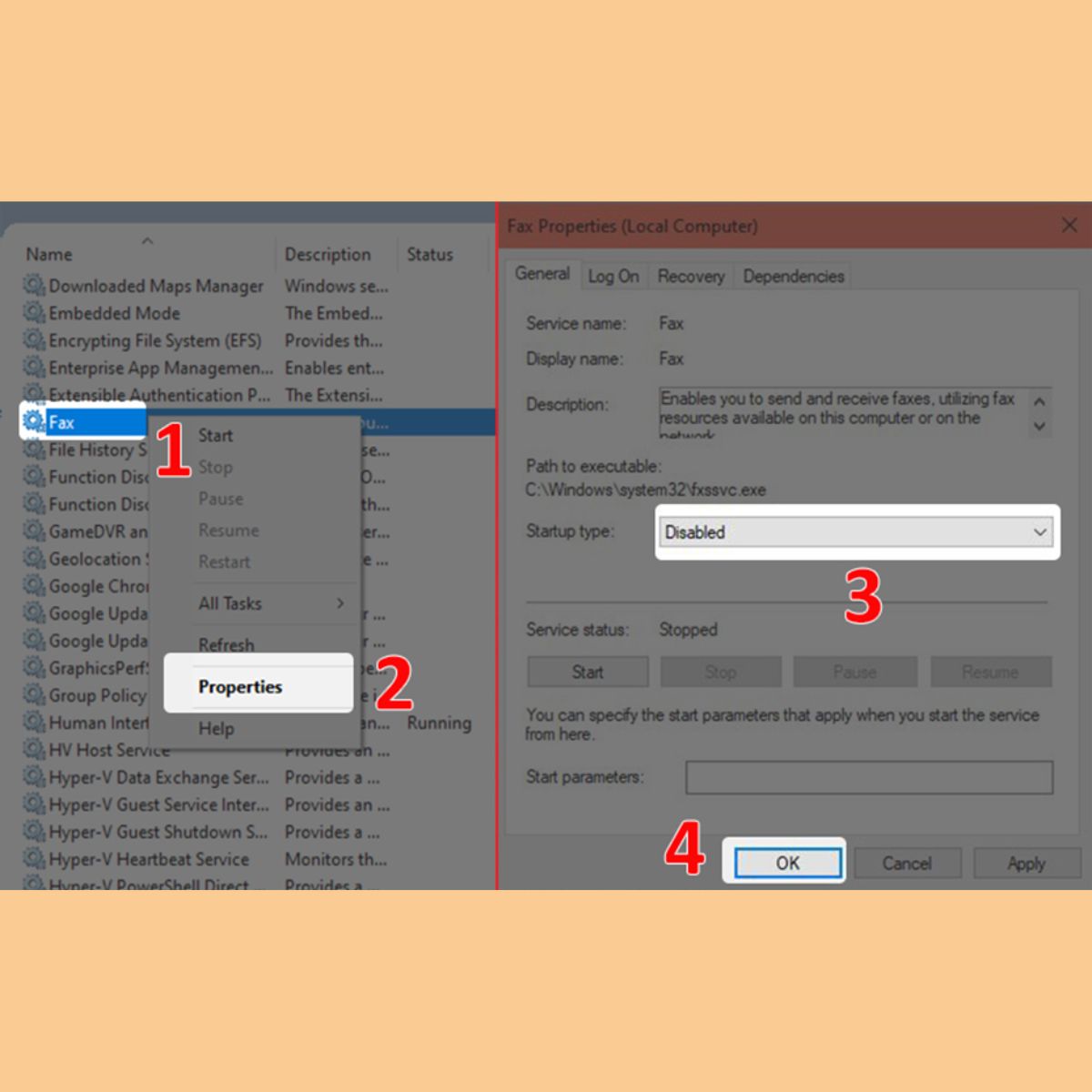 Tắt các dịch vụ chạy ngầm mà không sử dụng - Hình 2