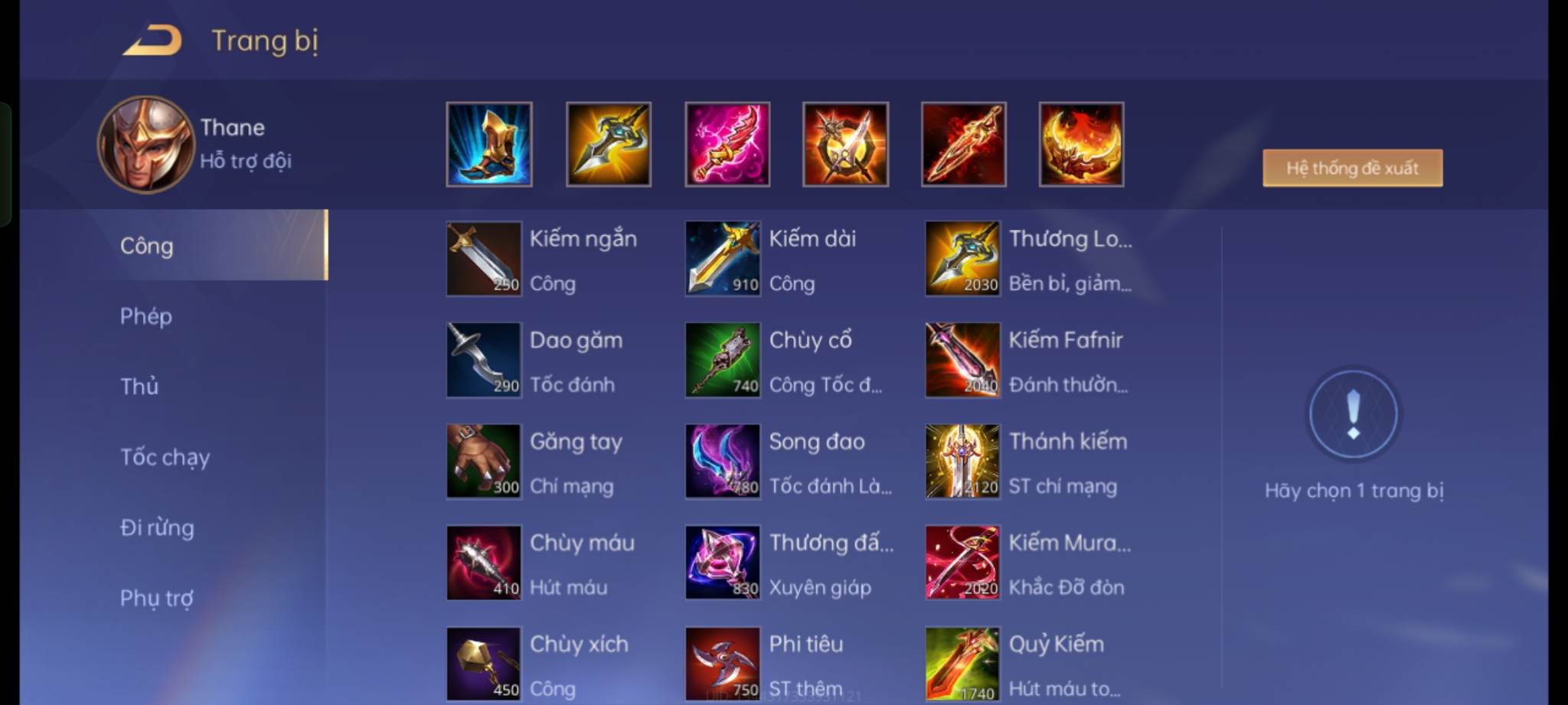 Trang bị 2 