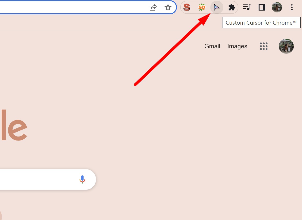 Thay đổi biểu tượng chuột bằng cách sử dụng Web 2