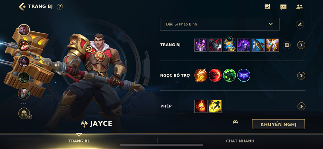 Hướng dẫn lên trang bị cho Jayce Tốc Chiến