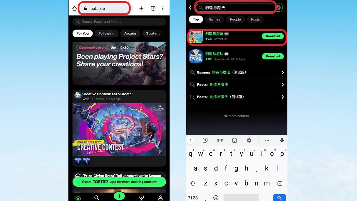 Cách tải Utopia: Origin trên điện thoại Android