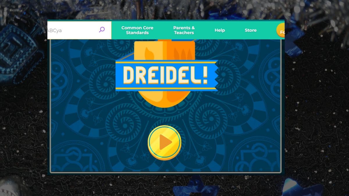 Cách chơi xoay con quay Dreidel online trên Website bước 2