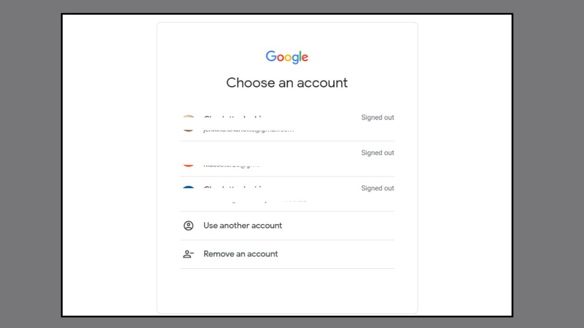 Sử dụng tài khoản Gmail khác