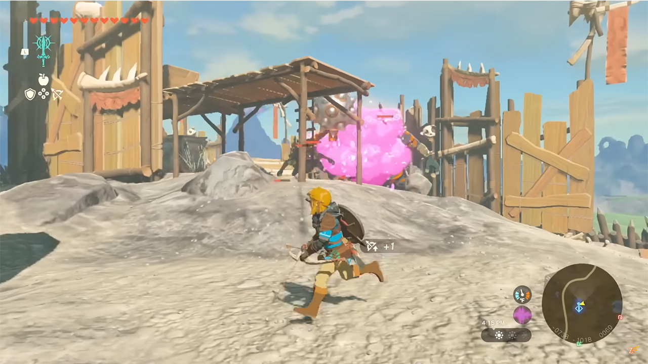 Zelda TOTK - “Rune Bomb” vẫn còn đó