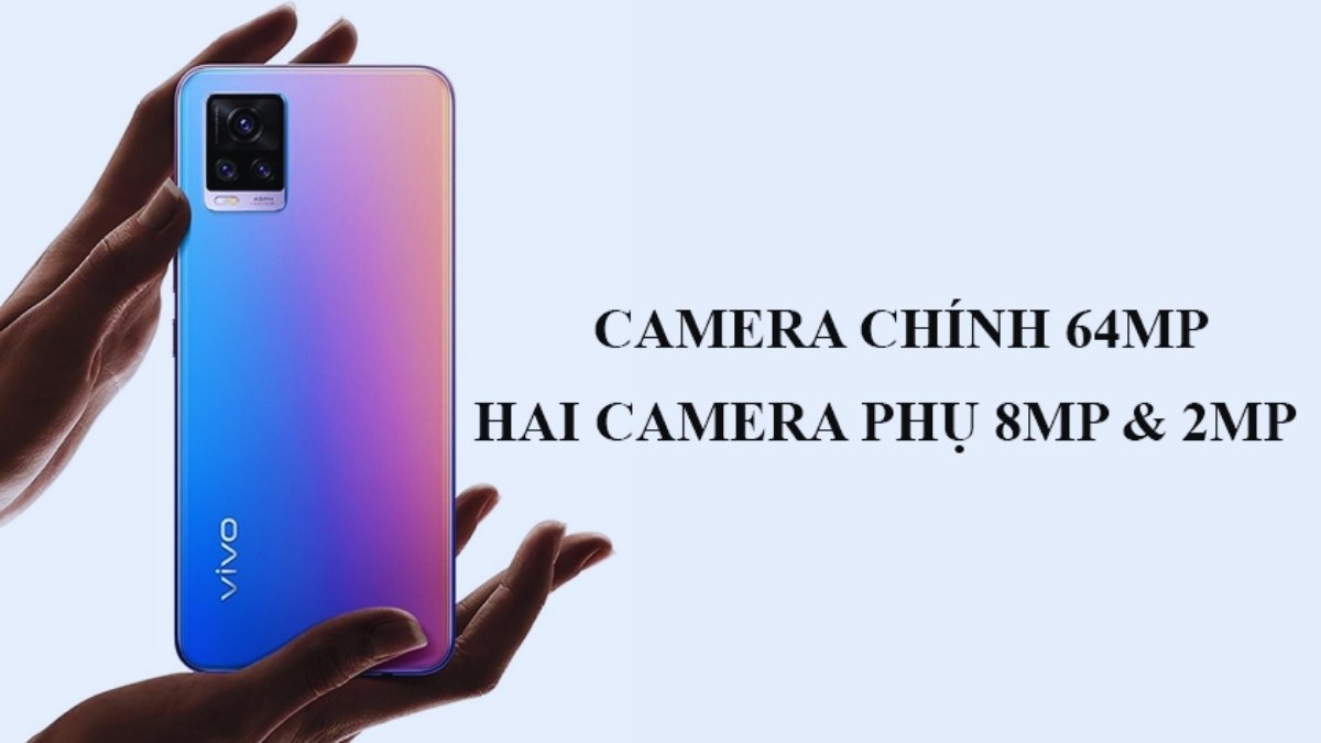 Điện thoại sử dụng Zoom kỹ thuật số là Vivo V20