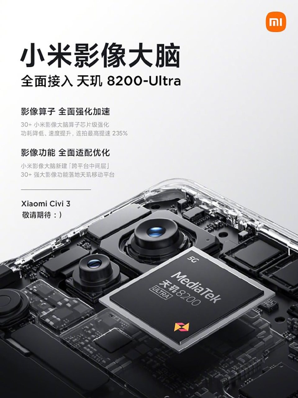 Dimenstiy 8200 Ultra tập trung vào nhiếp ảnh