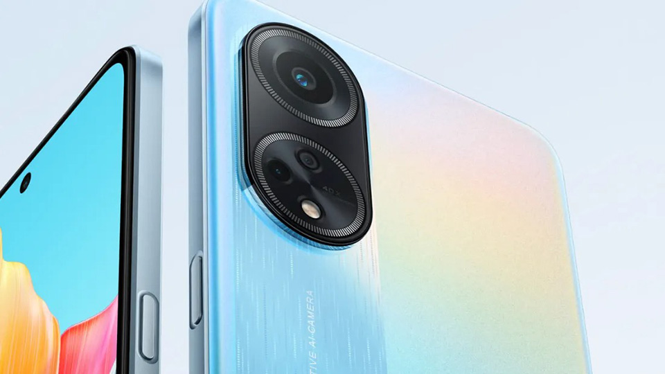 OPPO A98 5G có hệ thống 3 camera sau 64MP chất lượng