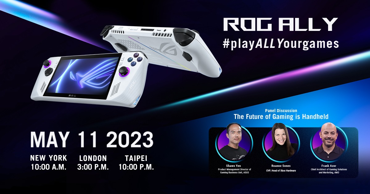 ROG Ally (2023) sẽ ra mắt vào ngày 11/5