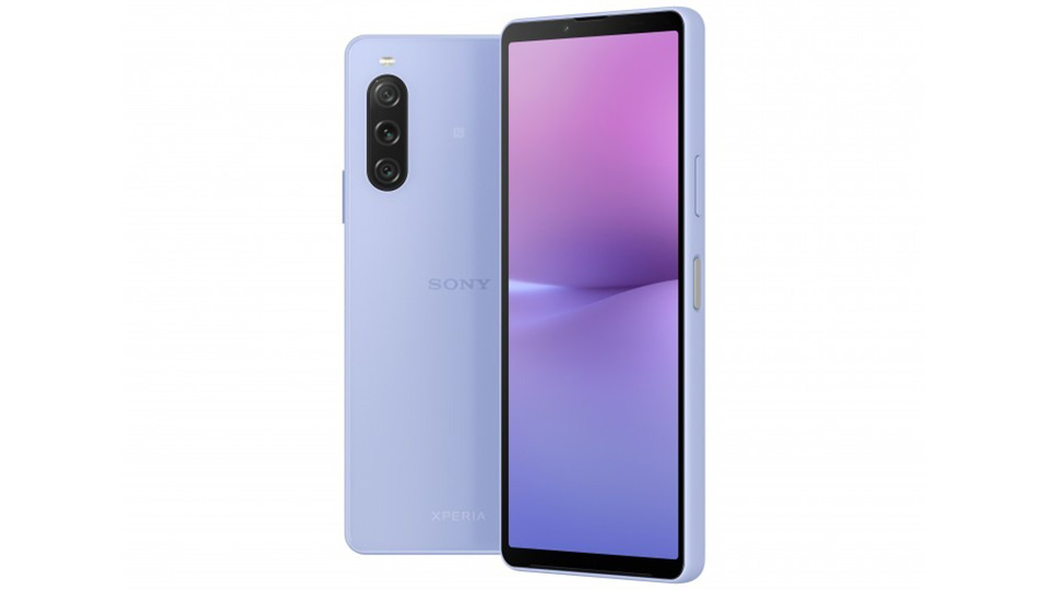 Mặt lưng của Xperia 10 V được làm từ nhựa
