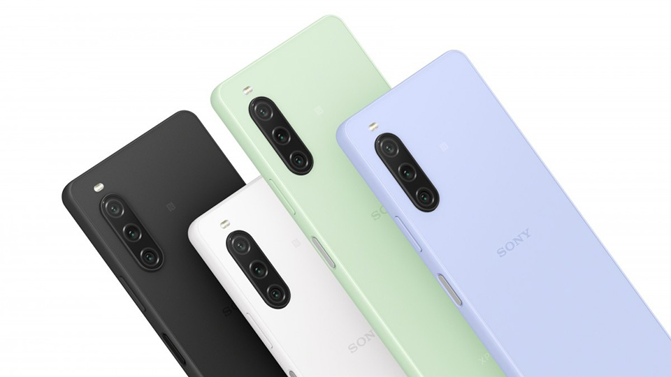 Các tùy chọn màu của Xperia 10 V