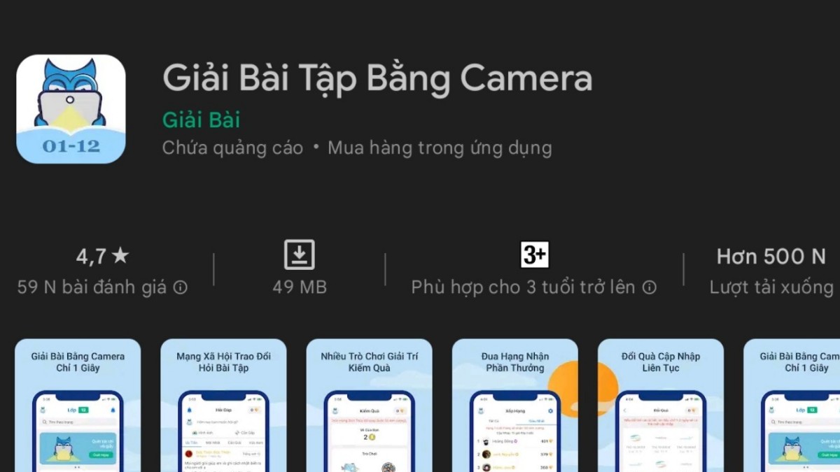 Giải Bài Tập Bằng Camera là app giải tiếng Anh đang được đánh giá rất cao