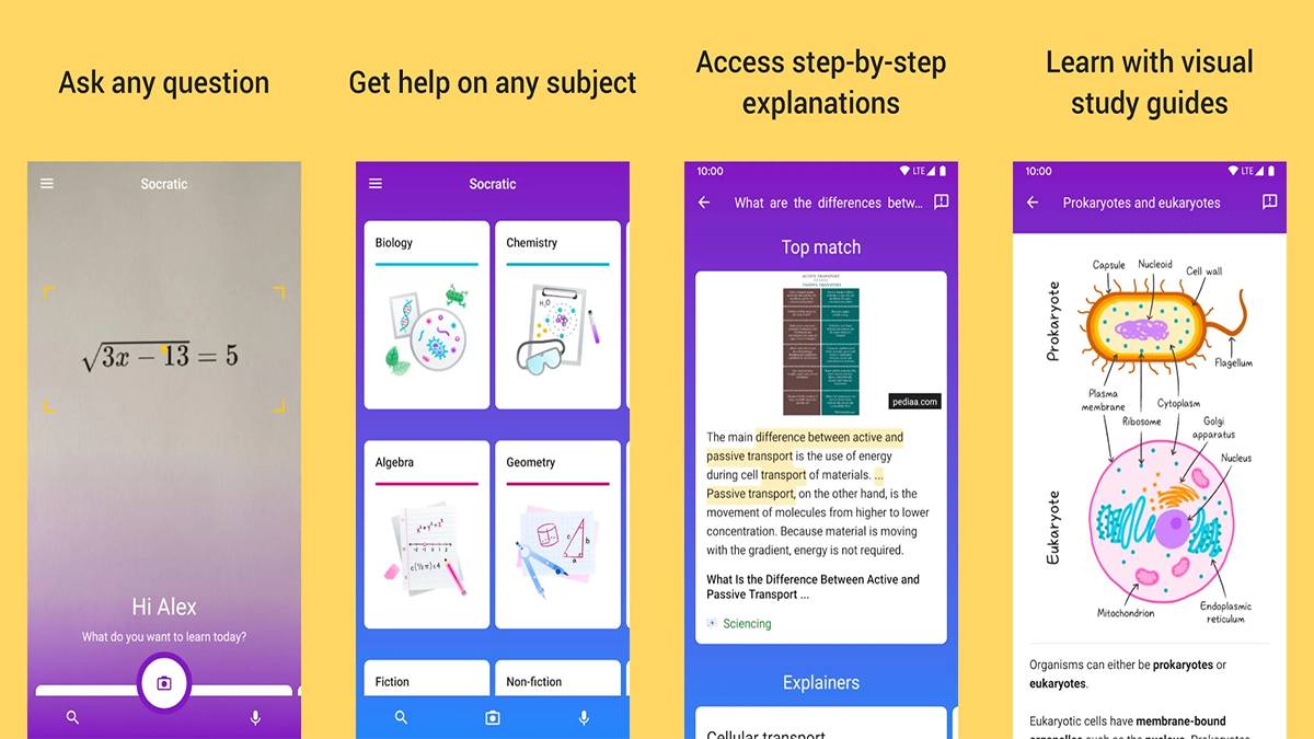 Socratic - app giải tiếng Anh cho sinh viên bằng camera hình ảnh