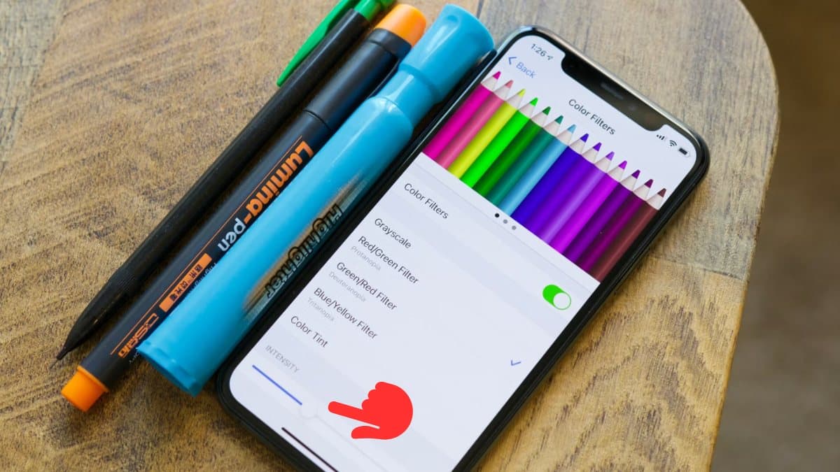 Tùy chỉnh bộ lọc màu trên iphone