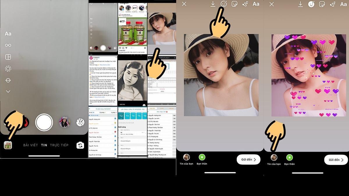 Cách dùng filter trên Instagram vào ảnh có sẵn nhanh chóng
