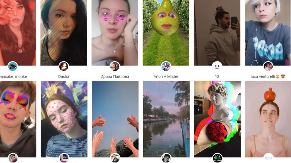 Cách dùng filter trên Instagram trên Tiktok, ảnh có sẵn dễ dàng