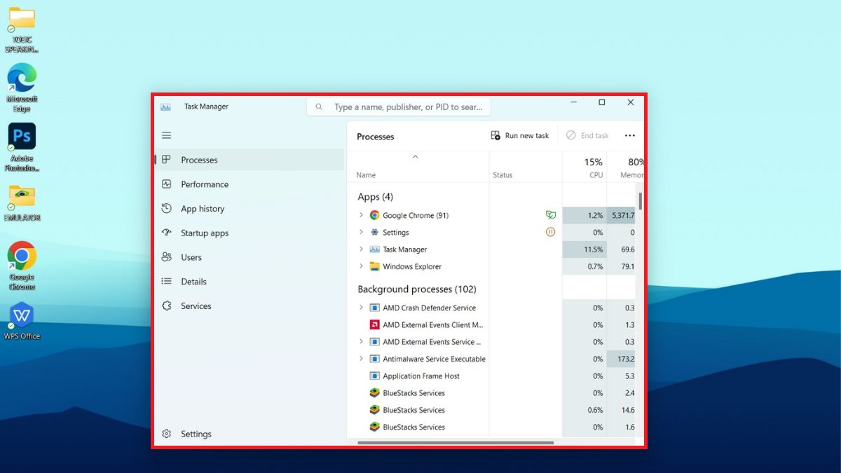 Cacsh fix lỗi roblox crash cần tắt các chương trình chạy nền bước 1