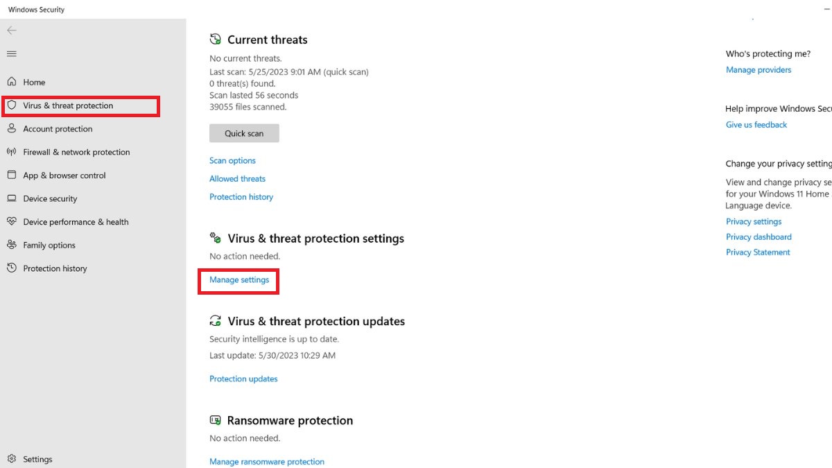 cách Fix lỗi roblox crash - vô hiệu hóa chương trình chống vi-rút của bạn bước 3 