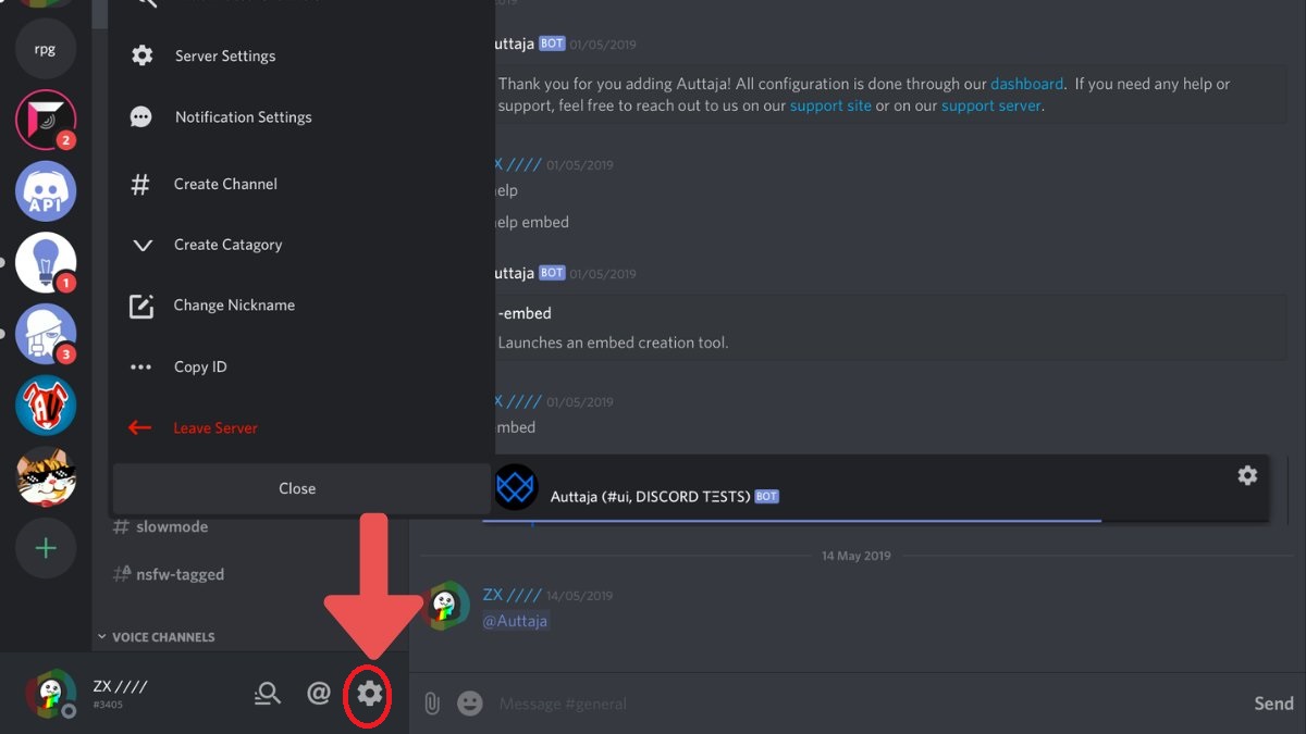 cách Fix lỗi roblox crash - tùy chỉnh cài đặt Discord bước 2