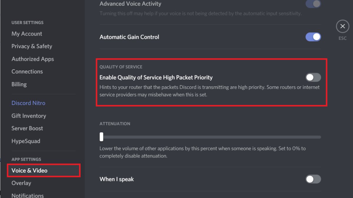 cách Fix lỗi roblox crash - tùy chỉnh cài đặt Discord bước 4