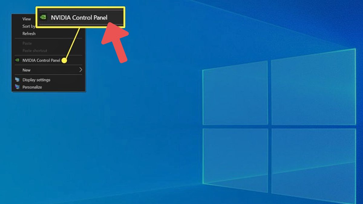 cách Fix lỗi roblox crash - Thiết lập Nvidia Control Panel bước 1 - 1