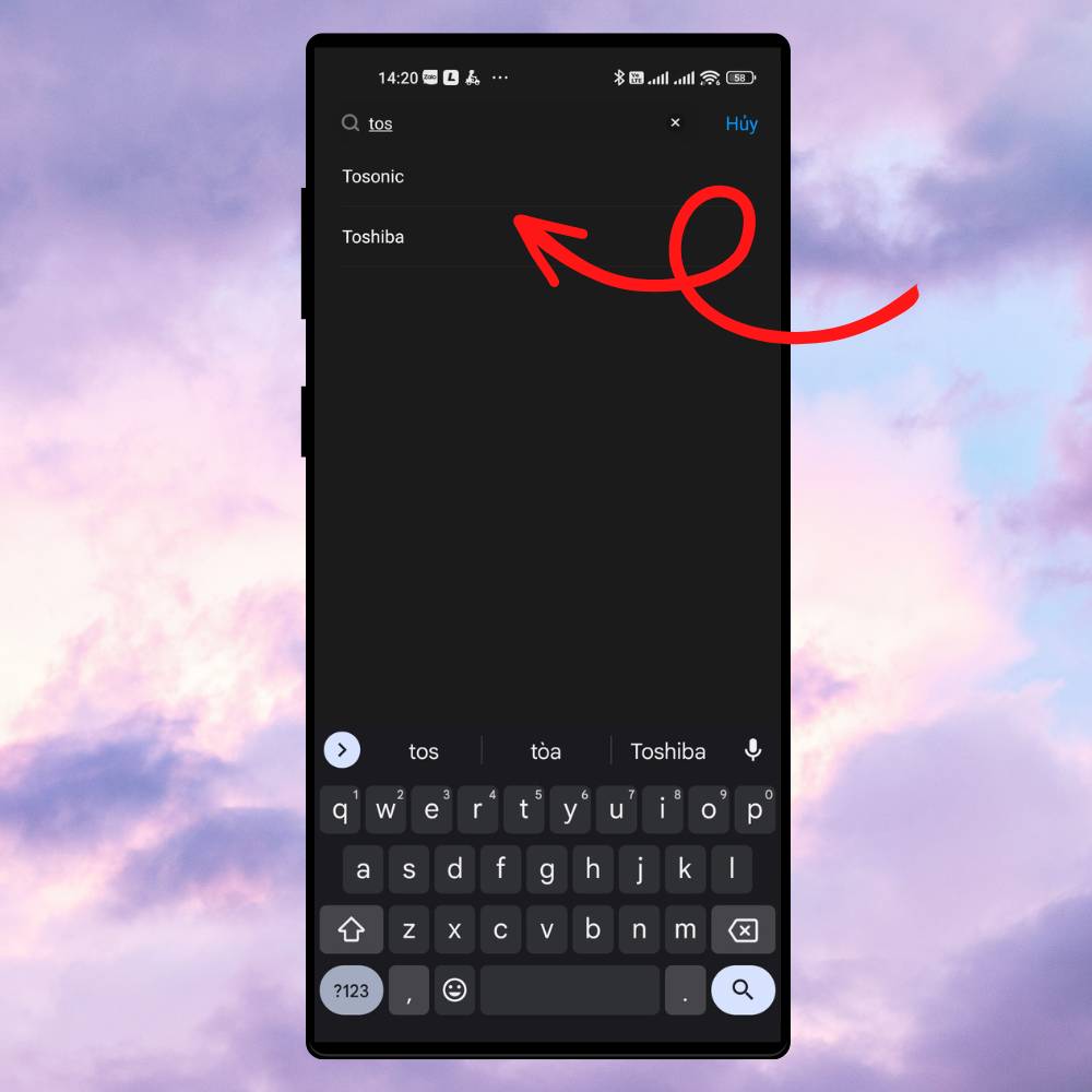 Cách mở tivi Toshiba không cần remote 3