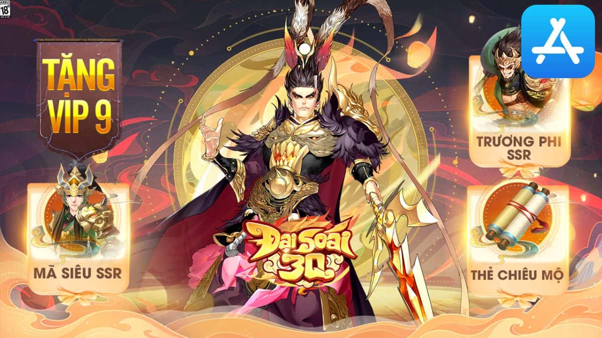 Cách tải Đại Soái 3Q trên điện thoại iOS