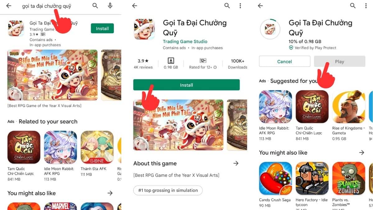 Cách tải Gọi Ta Là Đại Chưởng Quỹ APK trên Android